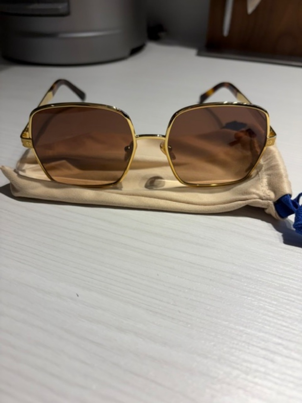 Genuine LV Aura Square sunglasses Z2955U